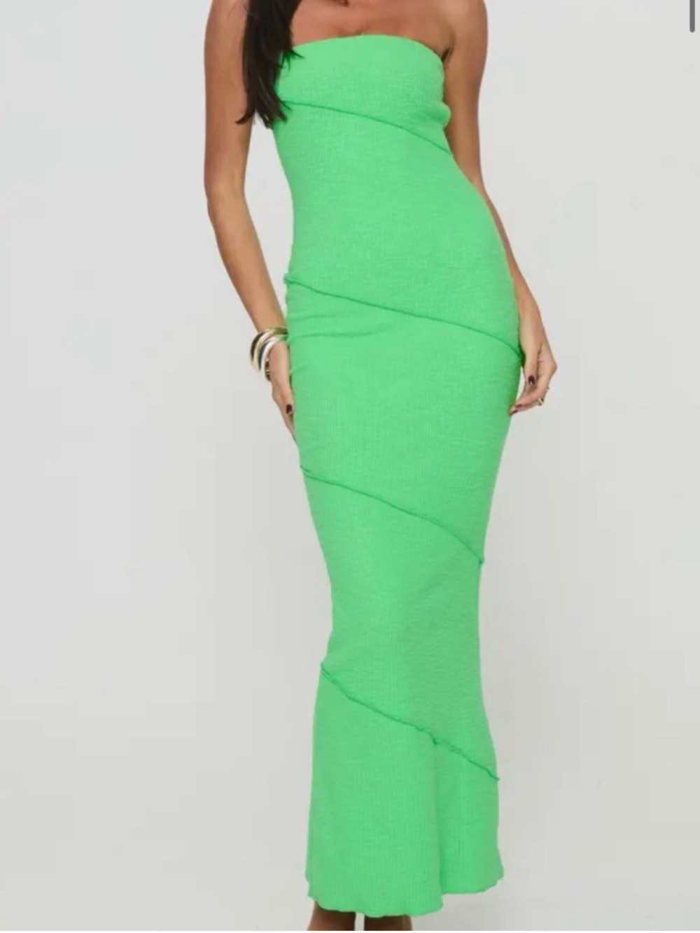 Princess Polly Green Maxi Dress